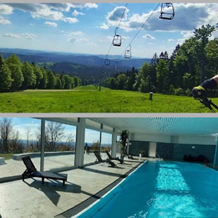 Traumblick Bayerischer Wald, Pool&Sauna, Getränke, Klimaanlage Freyung Exterior foto