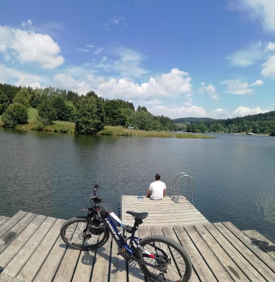 Traumblick Bayerischer Wald, Pool&Sauna, Getränke, Klimaanlage Freyung Exterior foto